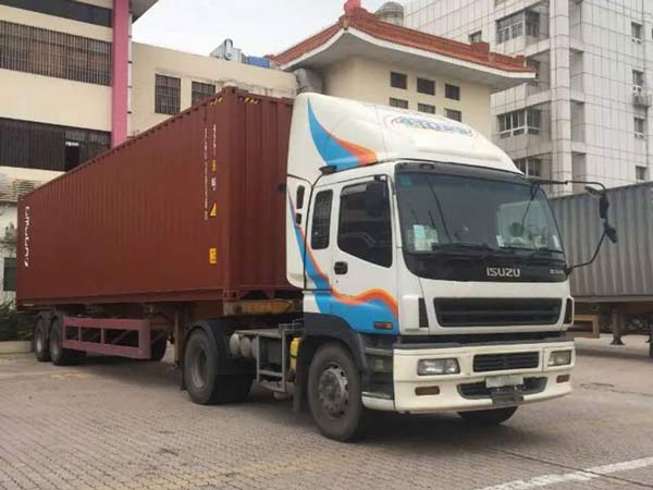 昭通发到香港货柜车